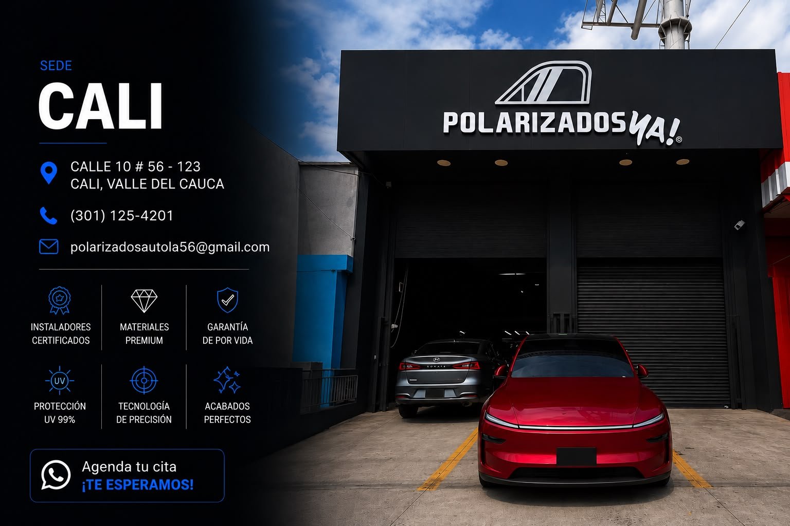 Polarizados Ya! Cali · Cl. 10 #56-123